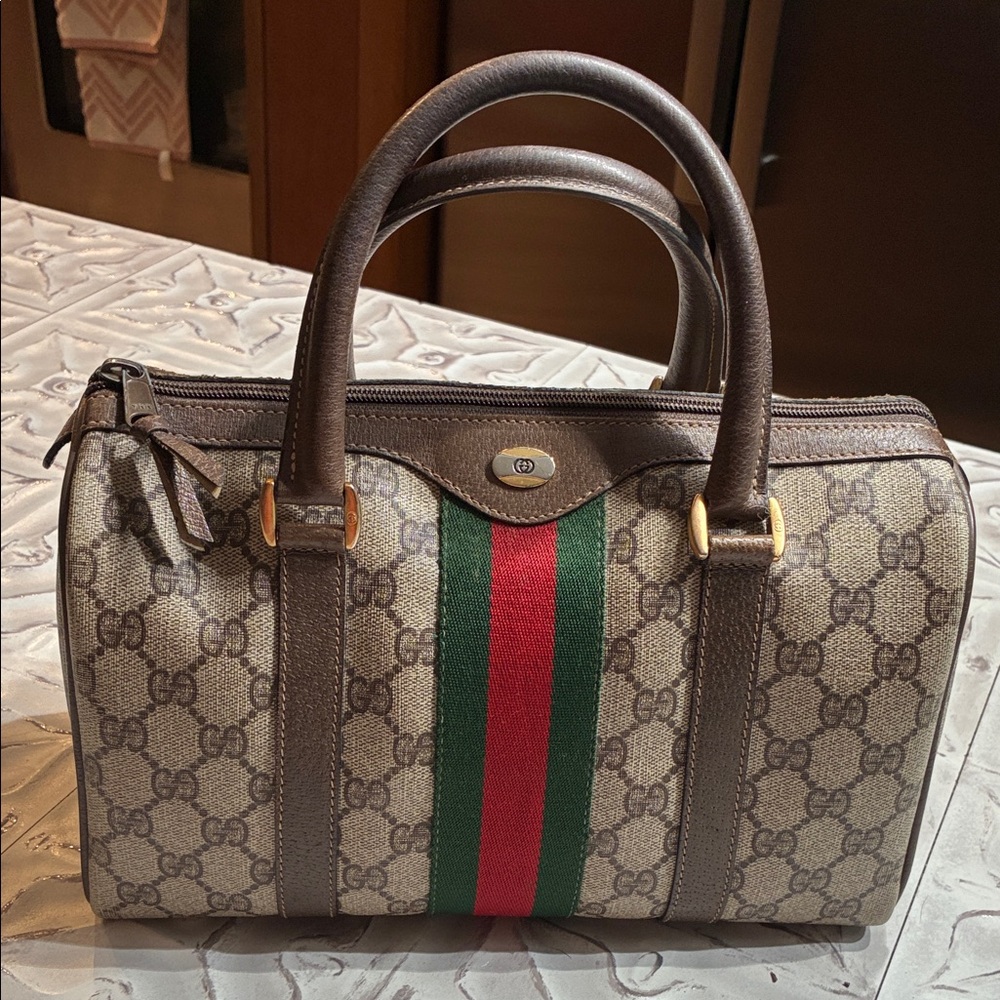 Vintage Gucci Boston Bag
